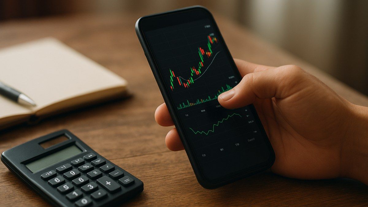 Options seller comparing option-chain analytics dashboards on a trading desk, evaluating Sensibull alternatives