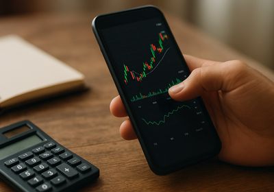Options seller comparing option-chain analytics dashboards on a trading desk, evaluating Sensibull alternatives